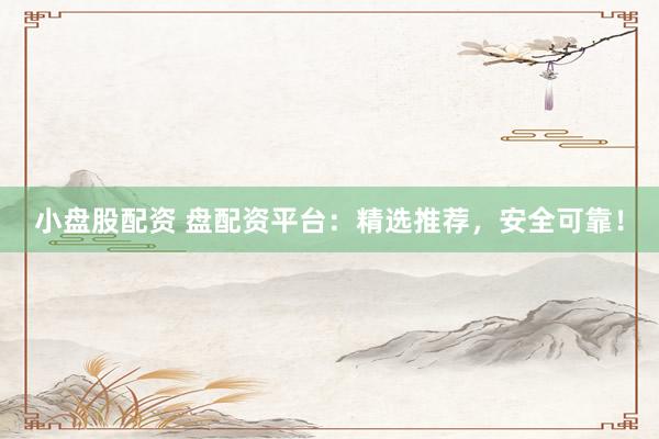 小盘股配资 盘配资平台：精选推荐，安全可靠！