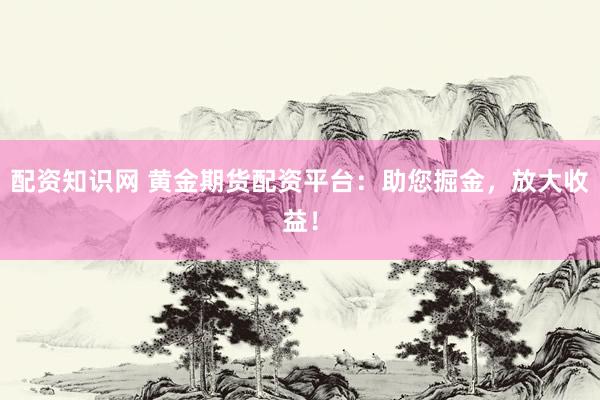 配资知识网 黄金期货配资平台：助您掘金，放大收益！